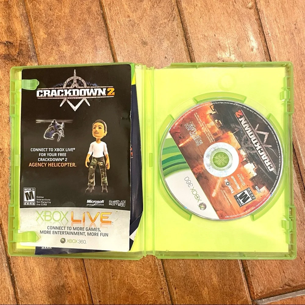 Microsoft Xbox 360 Crackdown 2 Video Game
